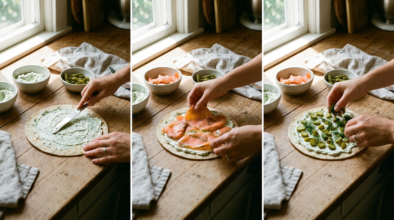 découvrez nos délicieux wraps légers aux poissons fumés, simples à préparer et à rouler, parfaits pour un repas rapide et savoureux.