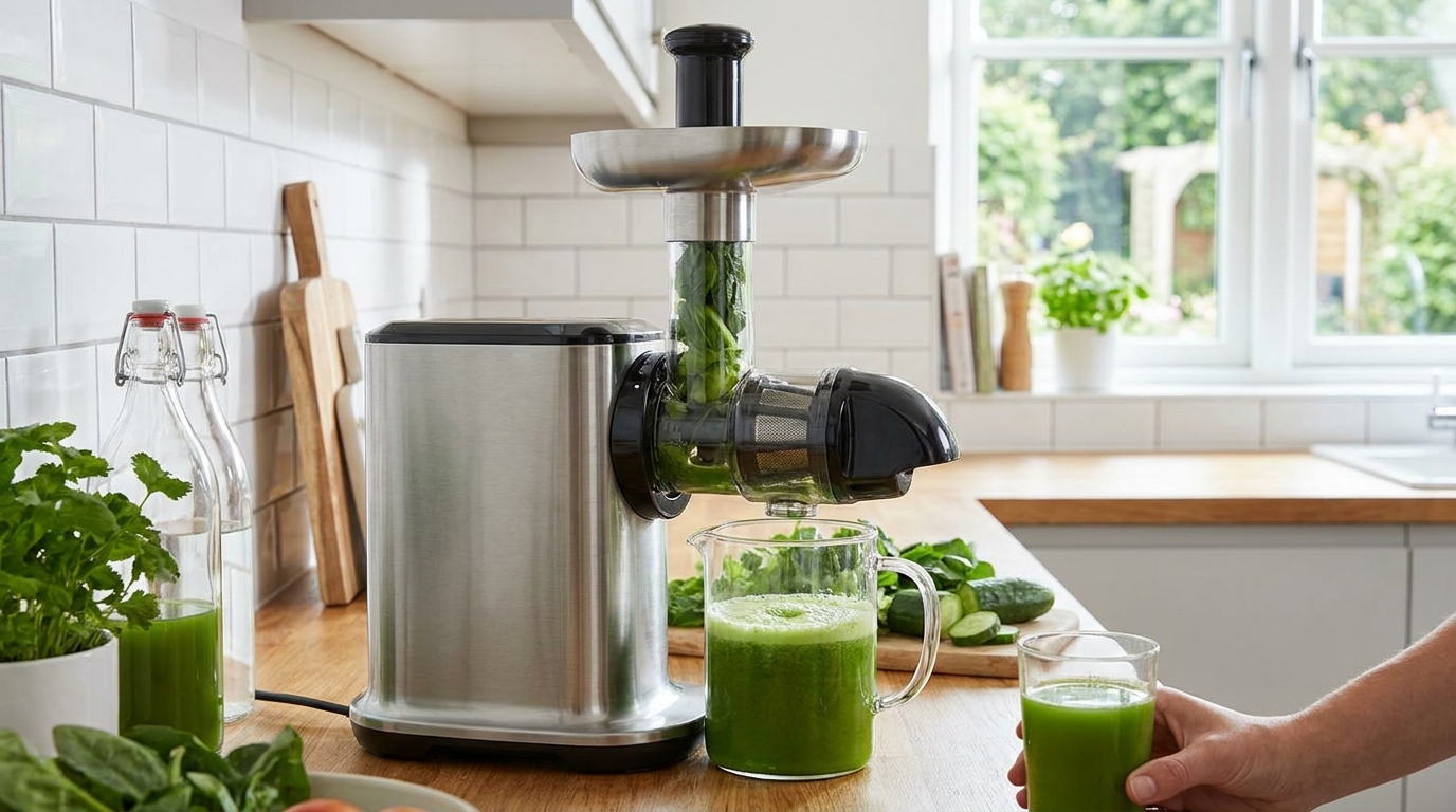 découvrez l'extracteur de jus lent xl 130 mm, l'appareil idéal pour réaliser facilement des jus frais et naturels. puissant et pratique, il préserve tous les nutriments de vos fruits et légumes.