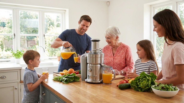 découvrez l'extracteur de jus lent xl 130 mm, un appareil pratique et efficace pour préparer facilement vos jus frais et préserver toutes les vitamines.