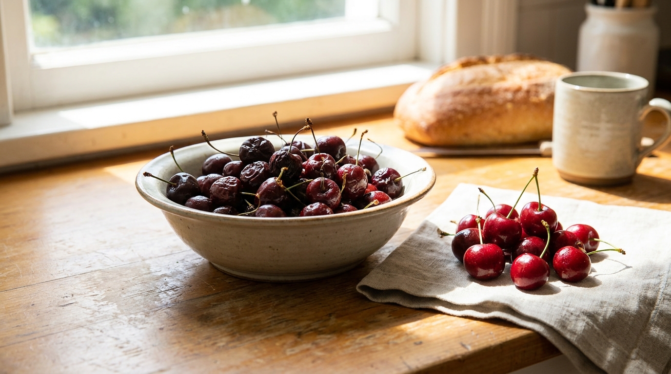 découvrez une astuce étonnante pour conserver vos cerises fraîches plus longtemps sans utiliser la corbeille. prolongez leur saveur et leur fraîcheur facilement !