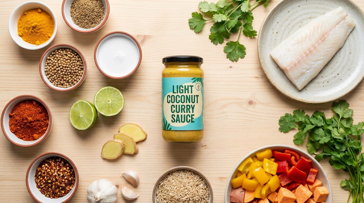 découvrez notre recette facile et légère de sauce curry pour sublimer vos plats de poisson, alliant saveurs exquises et équilibre nutritionnel.