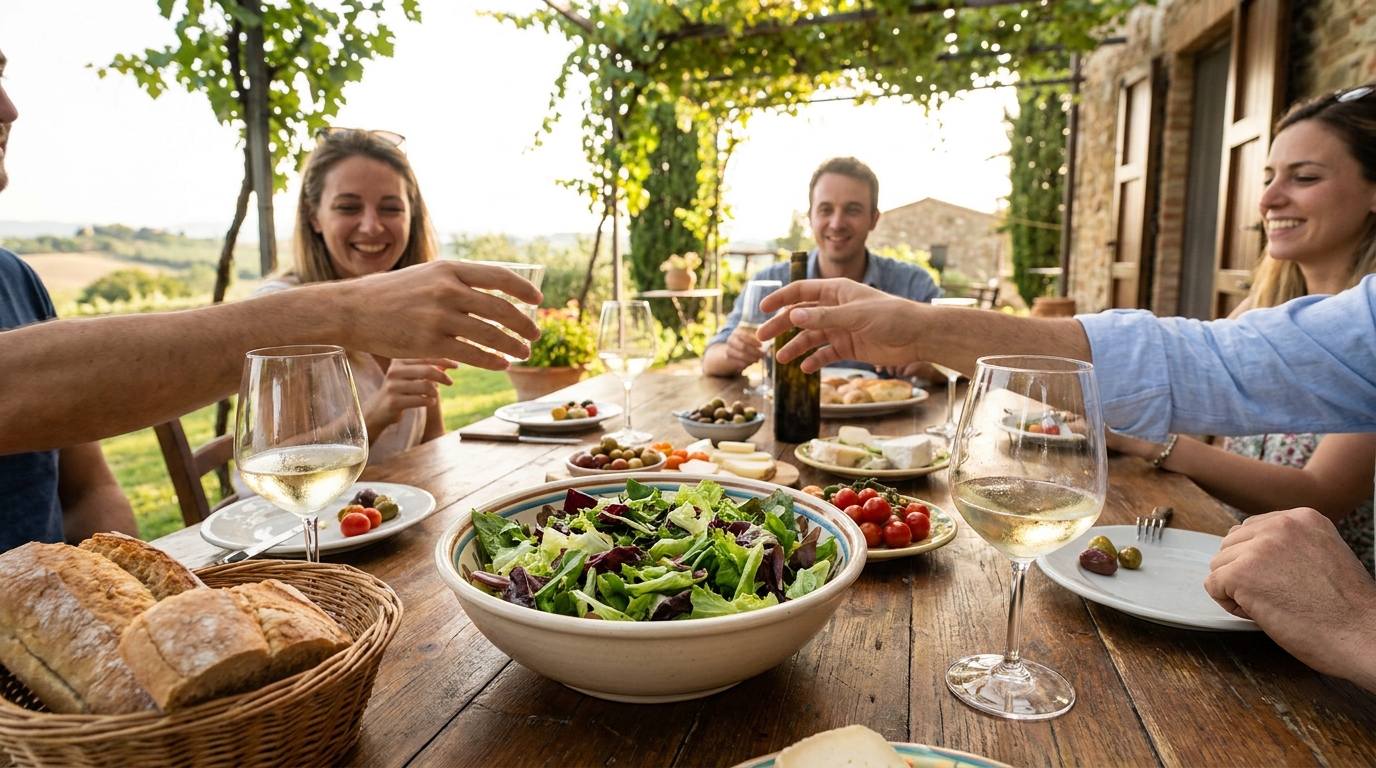 découvrez la salade composée fraîcheur qui réinvente la pizza au parmesan avec des ingrédients savoureux et une touche originale pour un repas gourmand et léger.