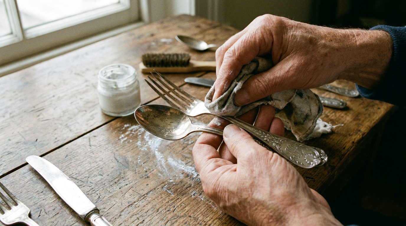 découvrez des astuces simples et efficaces pour nettoyer vos couverts en argent et leur redonner un éclat brillant comme au premier jour.