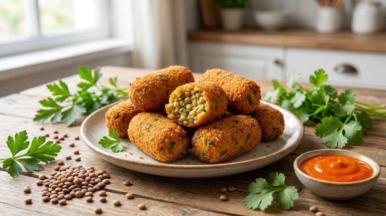 découvrez notre recette saine et savoureuse de croquettes légères aux lentilles, parfaites pour un repas équilibré et gourmand.