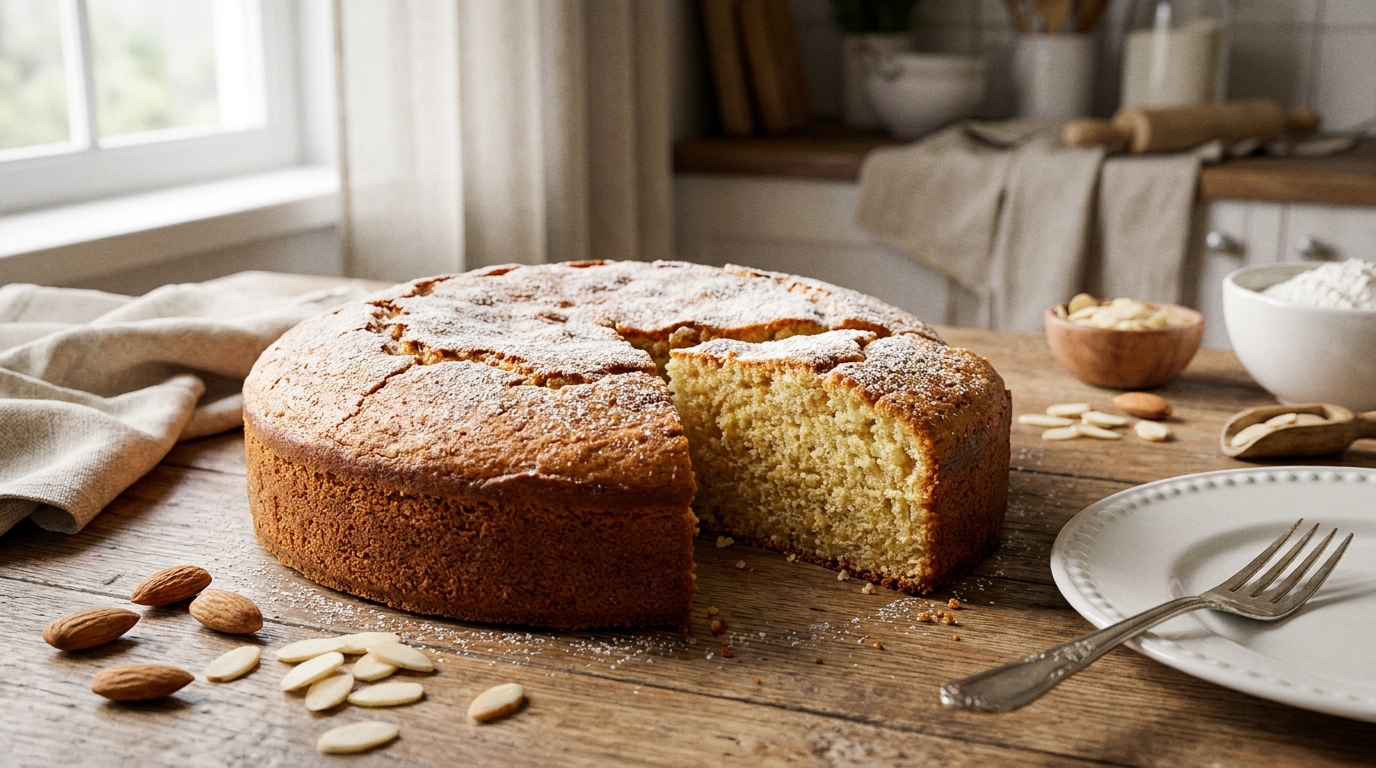 découvrez notre recette facile de gâteau moelleux aux amandes, un dessert délicieux qui ravira tous les palais avec sa texture tendre et son goût subtil d'amande.