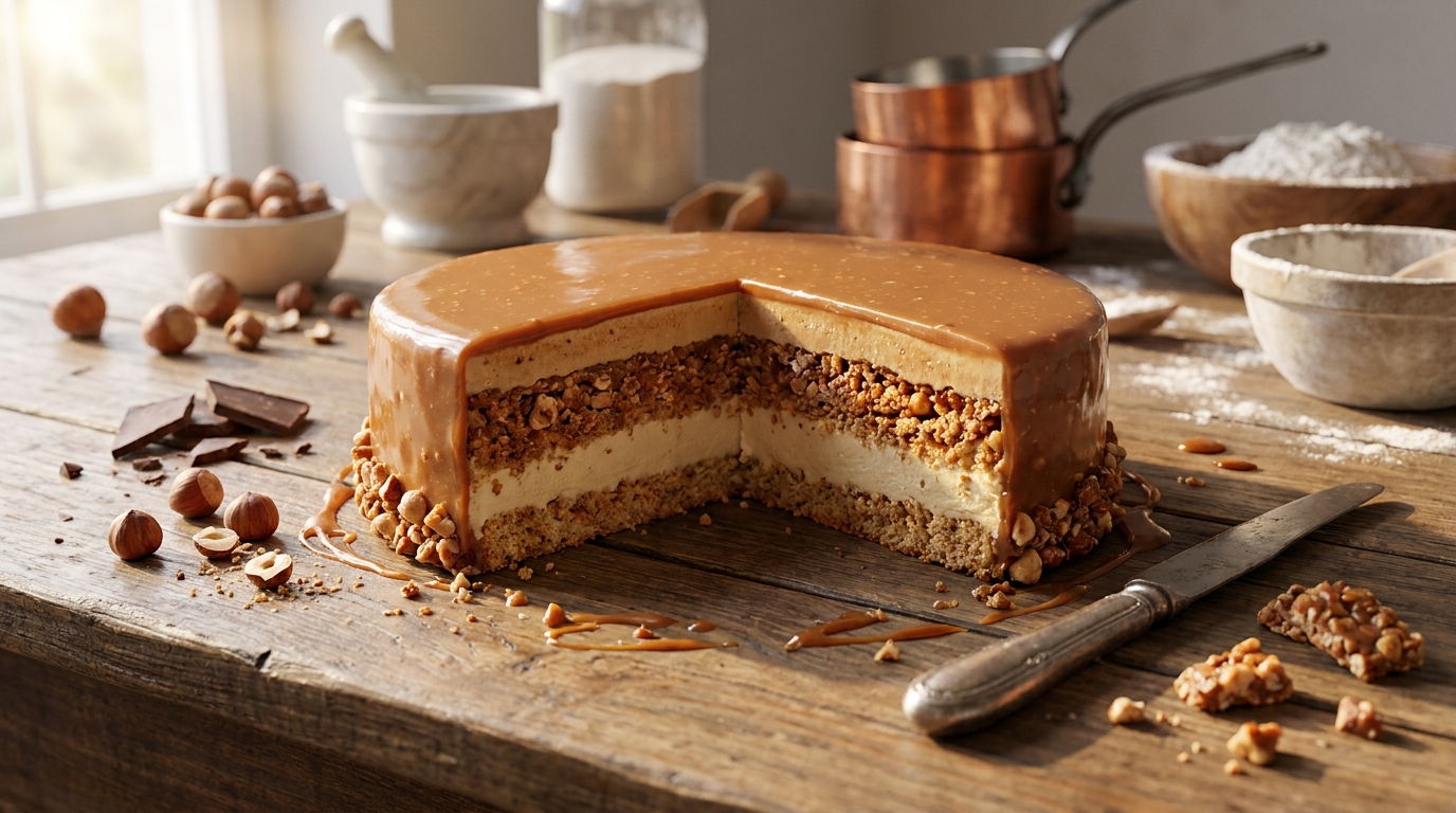 découvrez notre recette détaillée étape par étape pour réaliser un gâteau praliné croustillant, parfait pour les amateurs de douceur et de texture unique.