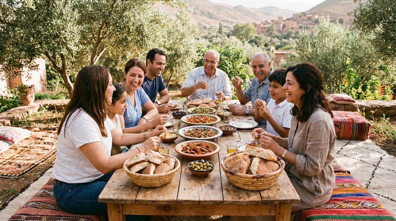 découvrez le secret de grand-mère pour préparer une salade marocaine savoureuse qui reste fraîche toute une journée d'été, idéale pour vos repas ensoleillés.
