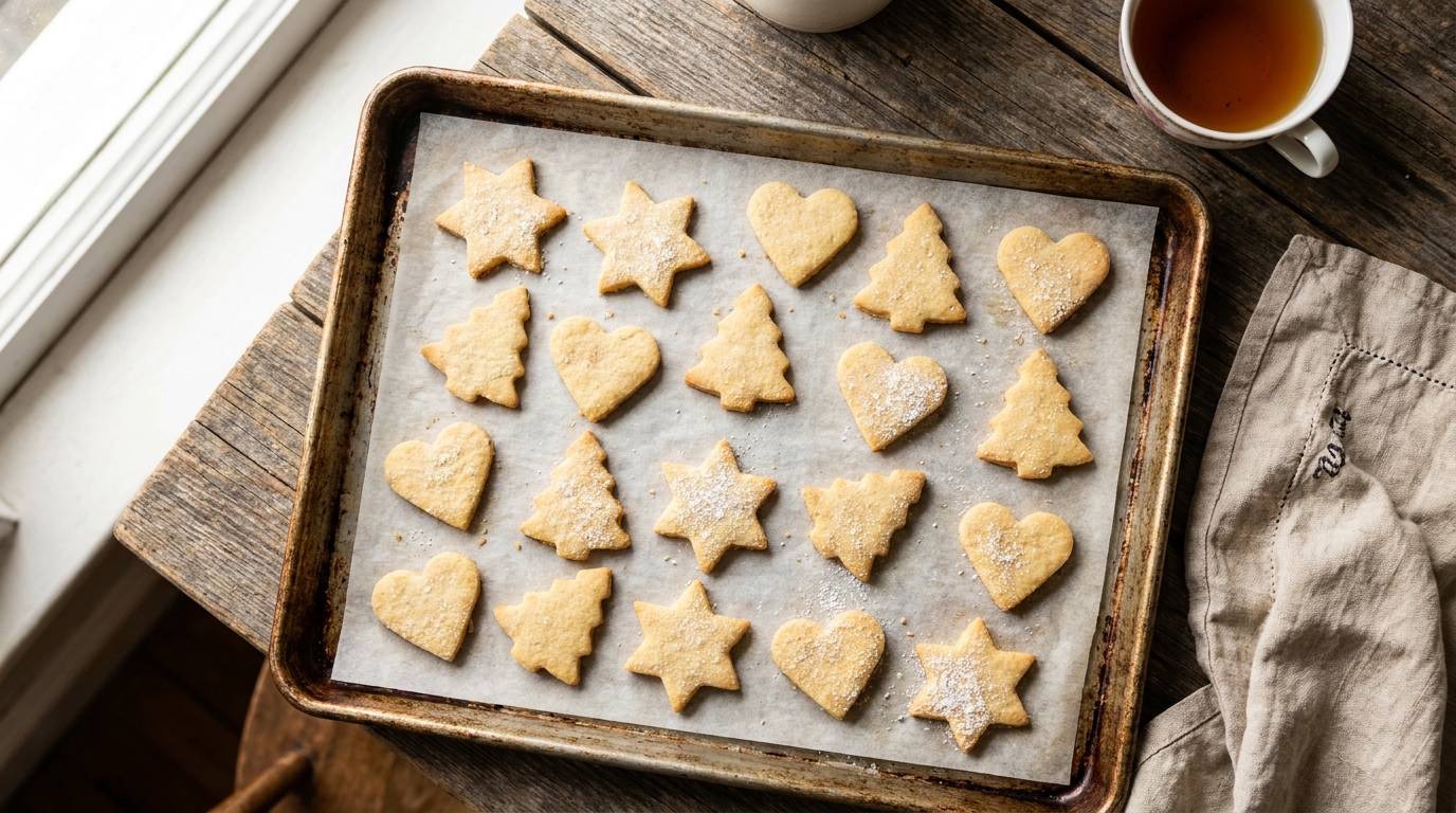 découvrez notre recette incontournable des sablés au beurre exquis, des biscuits fondants réalisés avec un emporte-pièce pour des formes parfaites à chaque fois.