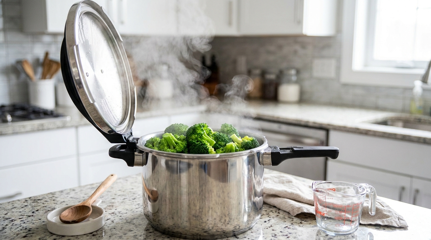 découvrez comment cuire des brocolis à la cocotte-minute rapidement et facilement pour un résultat savoureux. suivez notre guide pratique pour préserver toutes les saveurs et vitamines.
