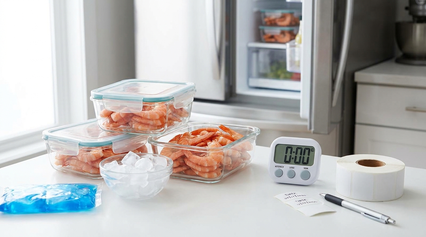 découvrez comment conserver les crevettes cuites grâce à notre guide complet des durées de conservation et astuces pratiques pour maintenir leur fraîcheur et saveur.