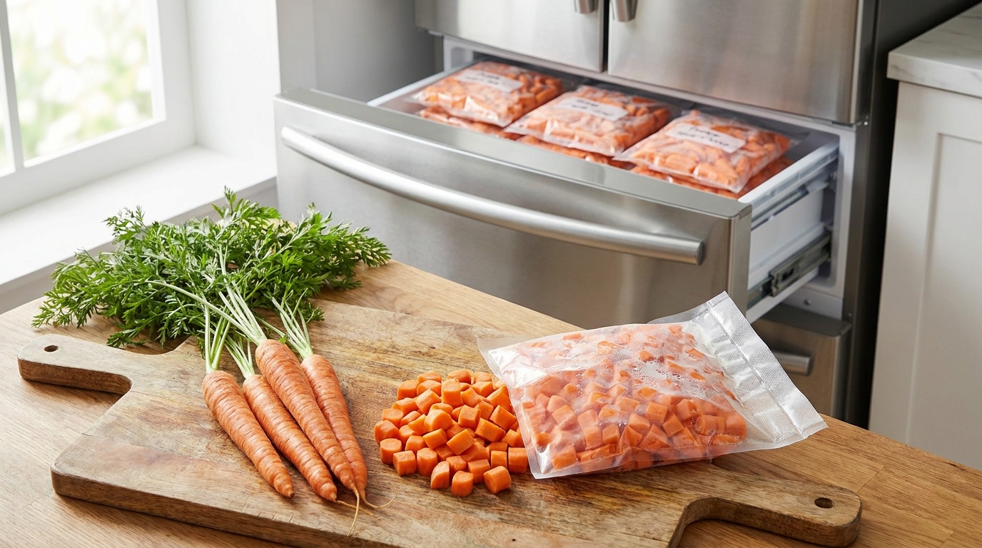 découvrez le guide ultime pour congeler correctement les carottes crues et préserver leur fraîcheur, leur saveur et leurs nutriments pour une conservation optimale.