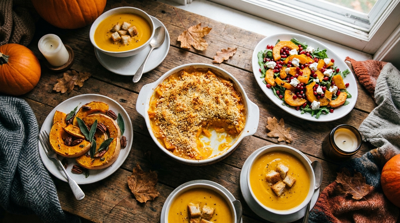 découvrez des recettes savoureuses et originales à base de courge musquée pour régaler vos papilles tout en célébrant les saveurs de l'automne.