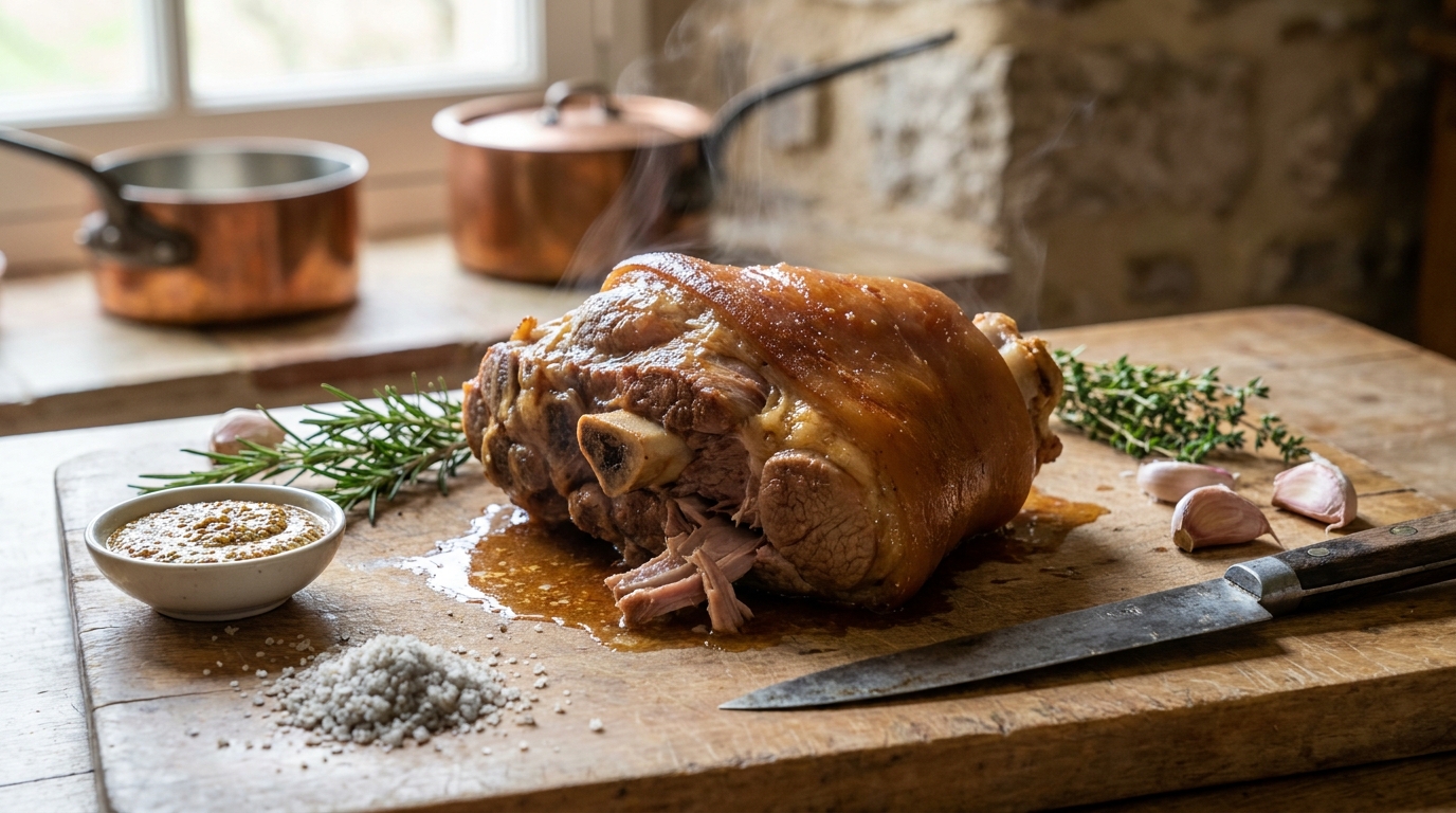découvrez nos recettes savoureuses de jarret de porc demi-sel, ainsi que des astuces de cuisson et la durée idéale pour une viande tendre et pleine de goût.