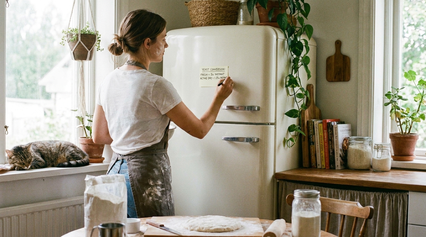 découvrez un tableau pratique et un guide de conversion pour bien utiliser la levure fraîche et la levure sèche dans vos recettes de pâtisserie et boulangerie.