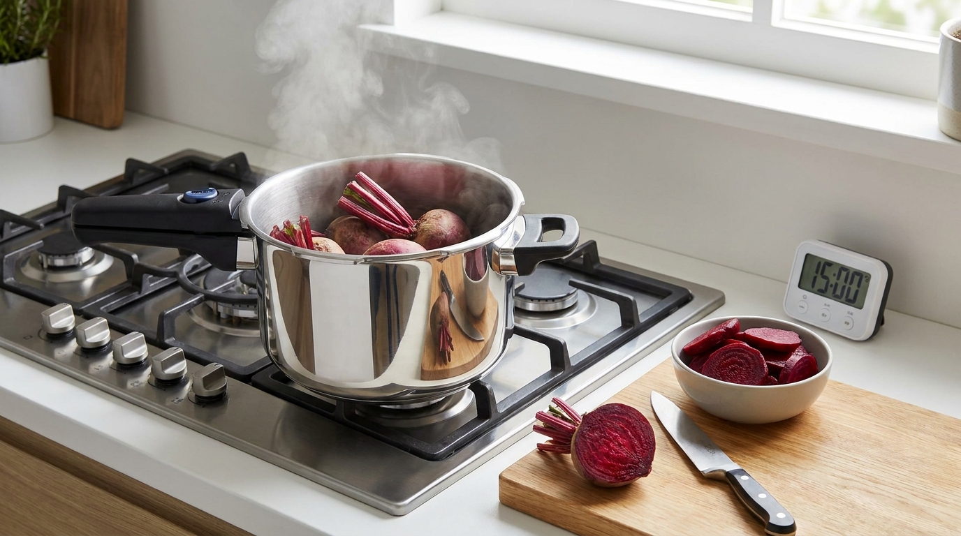 apprenez à maîtriser la cuisson des betteraves rouges en cocotte-minute avec nos astuces pratiques et découvrez la durée idéale pour obtenir des betteraves parfaites, tendres et savoureuses.