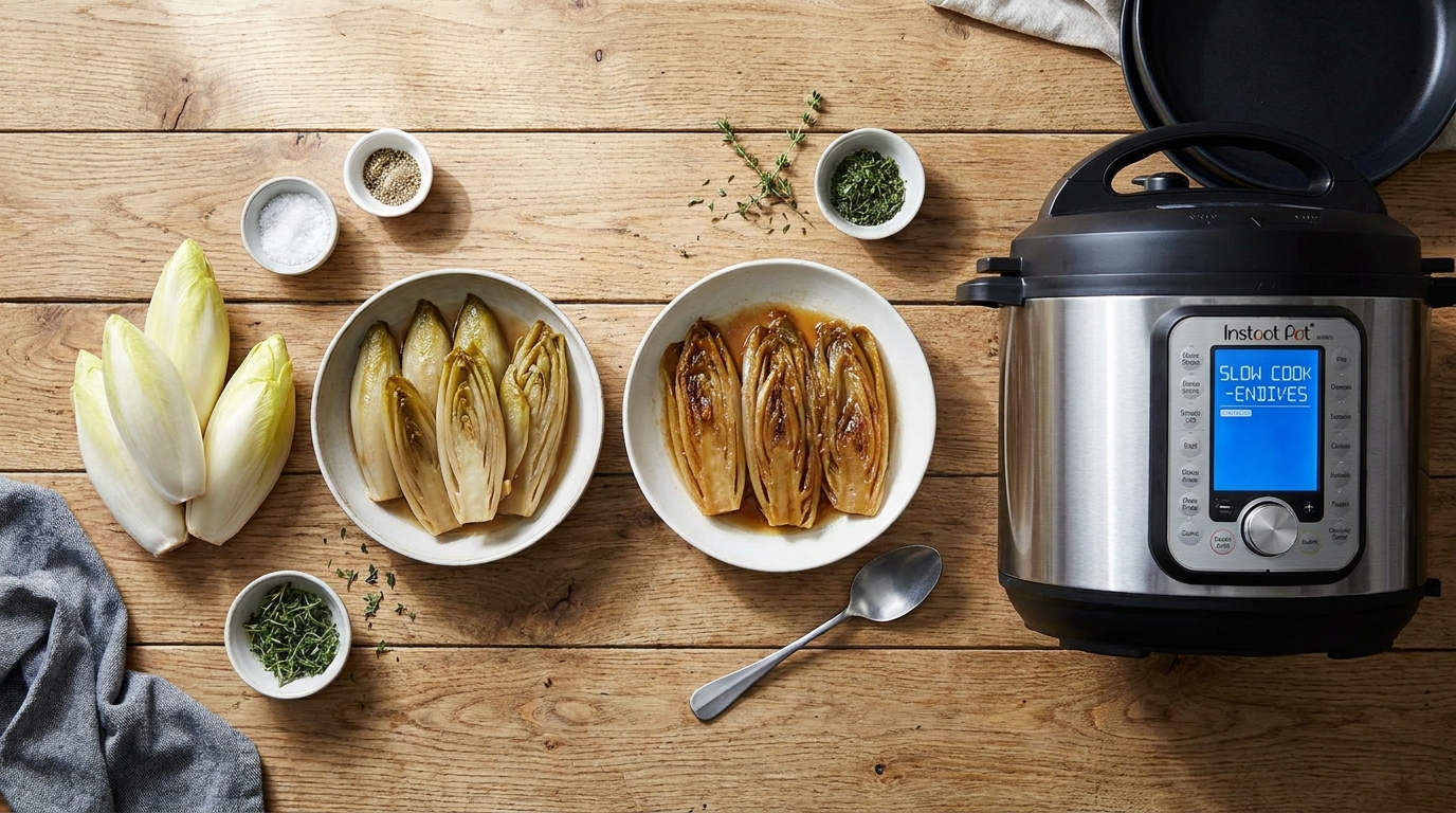 découvrez comment maîtriser la cuisson des endives au cookeo grâce à notre guide complet : temps de cuisson, modes adaptés et astuces pour un résultat parfait à chaque fois.