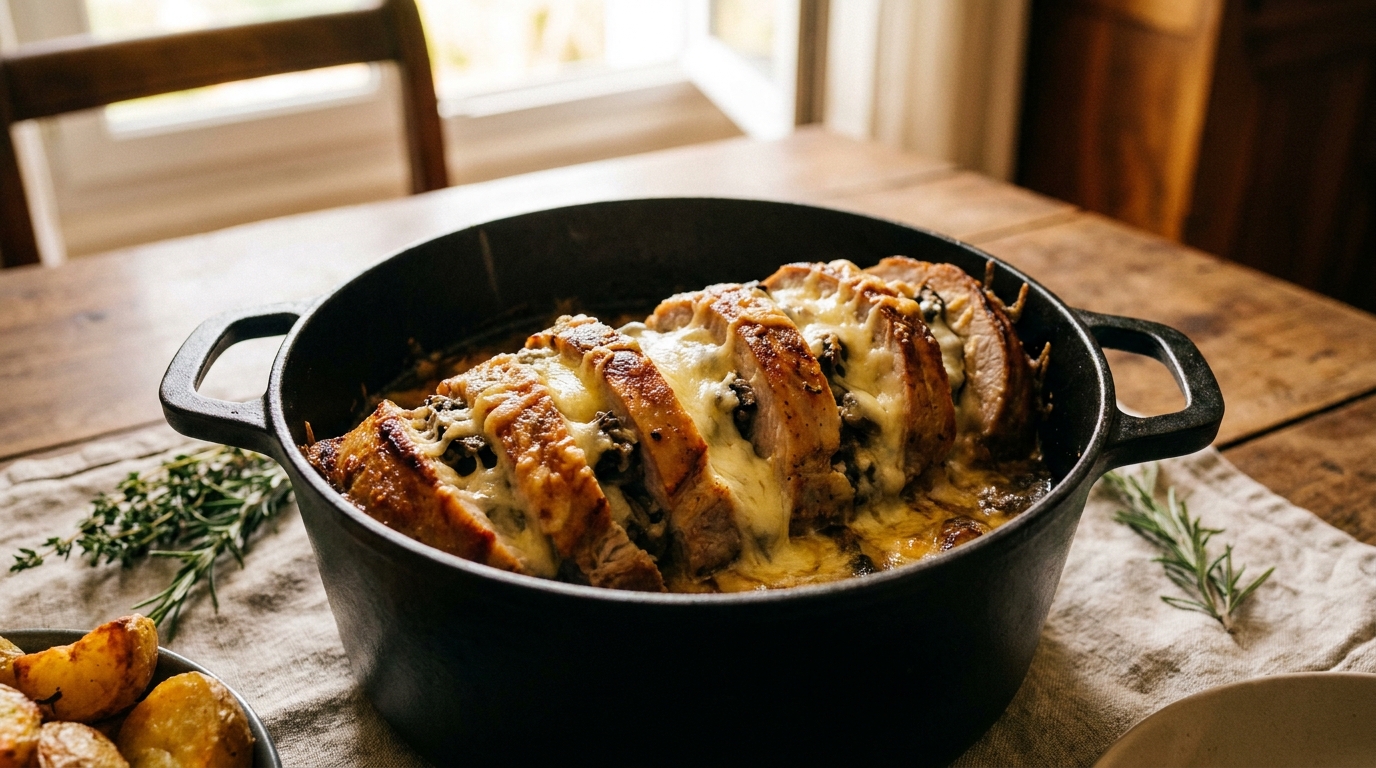 découvrez nos recettes gourmandes de rôti de porc orloff en cocotte en fonte, avec des conseils pratiques pour réussir une cuisson parfaite et savoureuse à chaque fois.