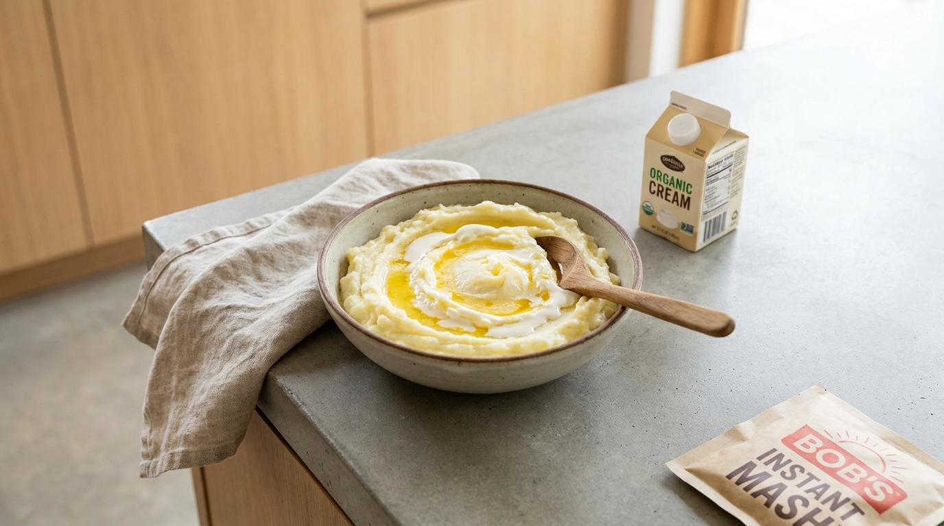 découvrez comment remplacer le lait par de la crème liquide pour une purée délicieusement onctueuse et gourmande, idéale pour sublimer vos plats simples.