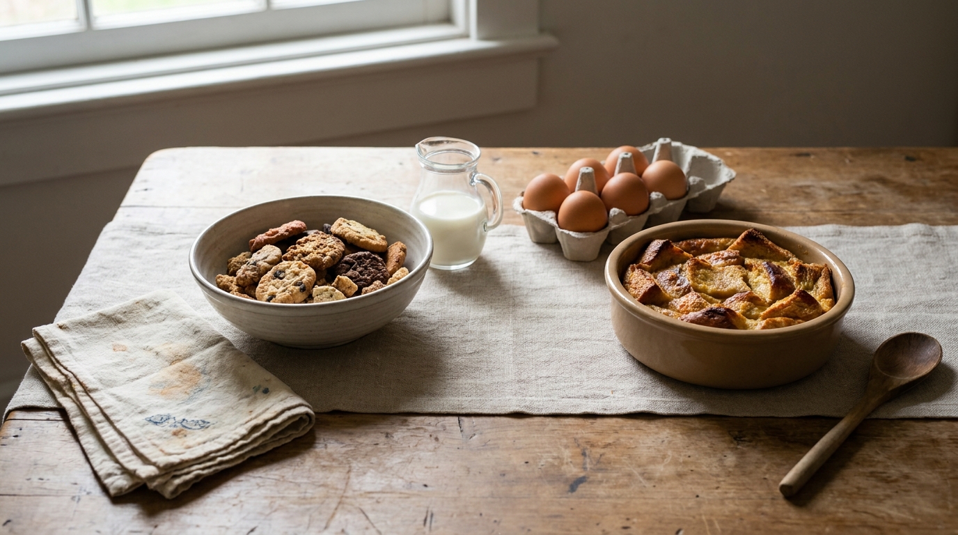 découvrez des astuces ingénieuses pour recycler vos vieux biscuits et éviter le gaspillage alimentaire, tout en créant des recettes savoureuses et faciles à réaliser.