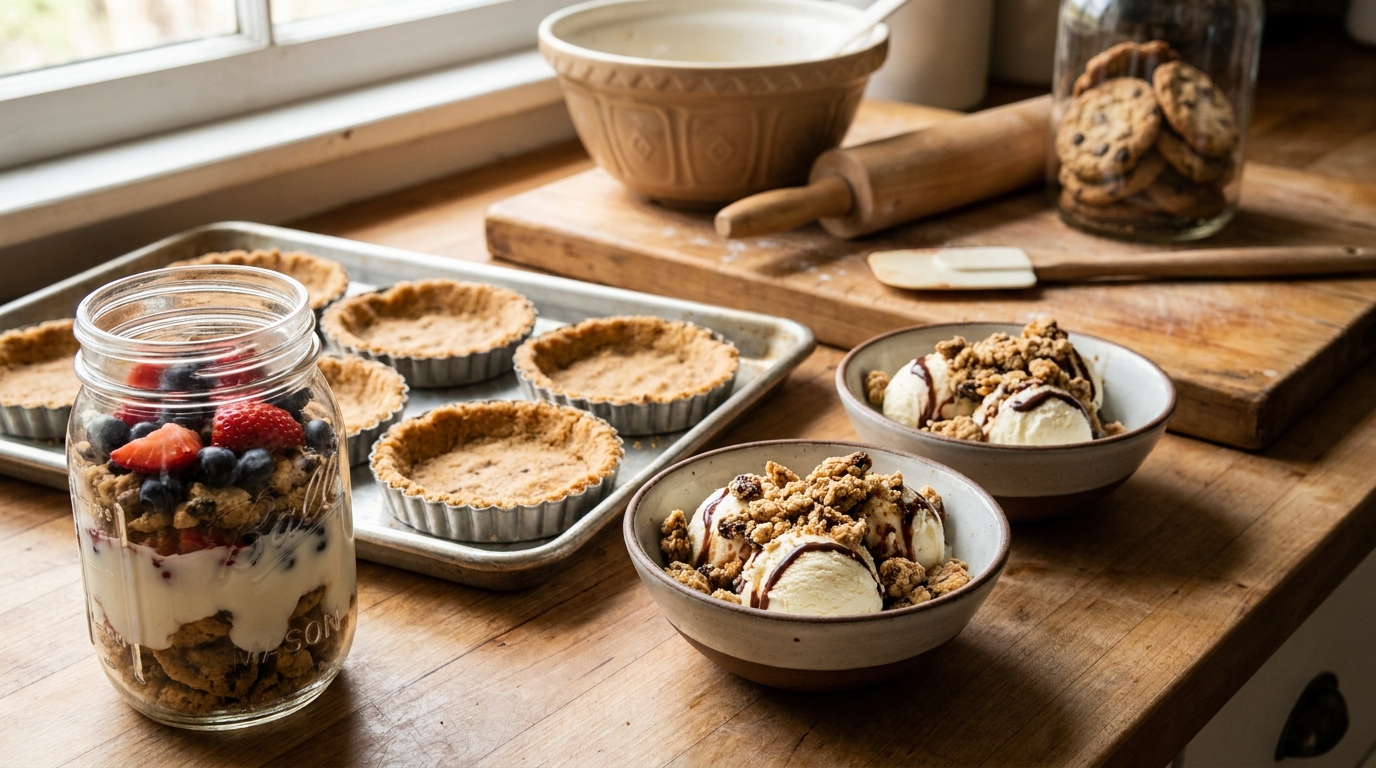 découvrez des astuces ingénieuses pour recycler vos vieux biscuits et réduire le gaspillage alimentaire tout en créant de délicieuses recettes.